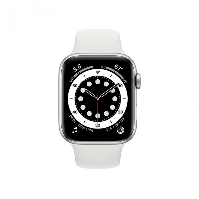 ساعت هوشمند اپل واچ سری 6 دارای فریم آلومینیومی و بند سیلیکونی است که کاربردهای ورزشی و پزشکی مختلفی را ارائه کرده است.
