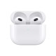 هدفون بی سیم اپل AirPods 3 کیفیت ساخت و ویژگی های ظاهری جذابی دارد و دارای طراحی ارگونومیک و وزن سبک است.