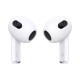 هدفون بی سیم اپل AirPods 3 کیفیت ساخت و ویژگی های ظاهری جذابی دارد و دارای طراحی ارگونومیک و وزن سبک است.