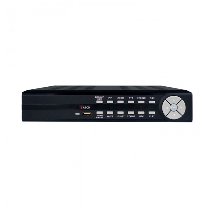 دستگاه DVR آی کچ iCatch تعداد 8 کانال تصویر و 4 کانال صدا را در اختیار شما قرار می دهد و کیفیت بالایی دارد.