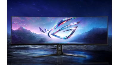 مانیتور خمیده 49 اینچ جدید ایسوس از سری ROG Strix با رفرش ریت 195 هرتز معرفی شد