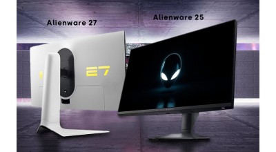 دو مانیتور گیمینگ جدید با سایزهای 25 و 27 اینچ و نرخ نوسازی حداکثر 360 هرتز توسط Alienware معرفی شدند