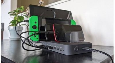 با ایستگاه شارژ Alxum 7 Port، دیگر بر سر پریز برق دعوا نخواهید کرد!