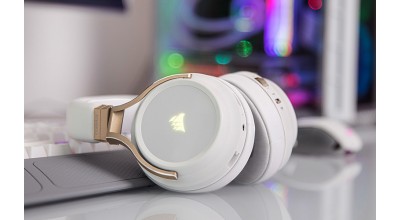 هدست گیمینگ VIRTOUSO RGB-PEARL یکی از حرفه ترین و زیباترین های کورسیر!