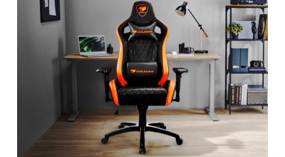 با صندلی گیمینگ ARMOR S Orange کوگار همانند یک پادشاه بازی کنید!