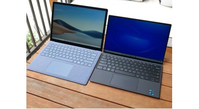 مقایسه دو لپ تاپ Dell XPS 13 و مایکروسافت Surface Laptop 4 13.5: کدام یک بهتر است؟