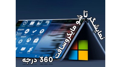 مایکروسافت برای دستگاهی با نمایشگر تاشو معکوس درخواست ثبت اختراع می کند