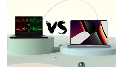 Razer Blade 14 در مقابل MacBook Pro 14: لپ تاپ گیمینگ می خواهید یا لپ تاپ برای کارهای ادیت و هنری؟