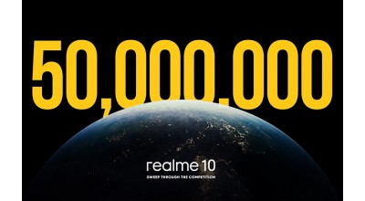 تعداد محصولات فروخته شده برند Realme از مرز 50 میلیون دستگاه عبور کرد