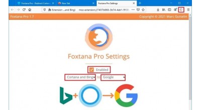 چگونه برای سرچ در ویندوز 10، بینگ را با گوگل یا موتور جستجوی دیگری با استفاده از فایرفاکس جایگزین کنیم؟