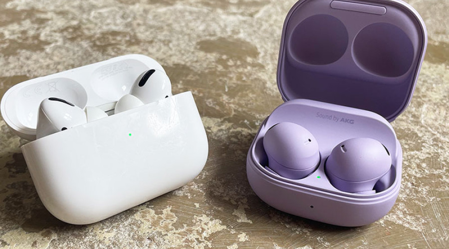 Samsung Galaxy Buds 2 Pro در مقابل Apple AirPods Pro: یک مسابقه هیجان انگیز بین دو مدل Pro سامسونگ و اپل! Samsung Galaxy Buds 2 Pro در مقابل Apple AirPods Pro: یک مسابقه هیجان انگیز بین دو مدل Pro سامسونگ و اپل!