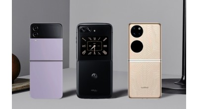 مقایسه سه گوشی تاشو گلکسی Z Flip4، موتورولا ریزر 2022 و هواوری P50 Pocket: کدام پرچمدار برنده می شود؟