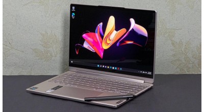 لپ تاپ لنوو Yoga 9i Gen 7 با صفحه نمایش 4K OLED و پردازنده Alder Lake اینتل عرضه شد