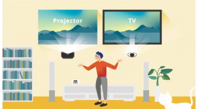 ویدئو پروژکتور در مقایسه با تلویزیون: لزوم اهمیت به سلامت چشم