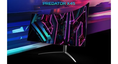 رزولوشن 1440p و نرخ نوسازی تصویر 240Hz: مشخصات اصلی مانیتور گیمینگ خمیده ایسر پریدیتور X45!