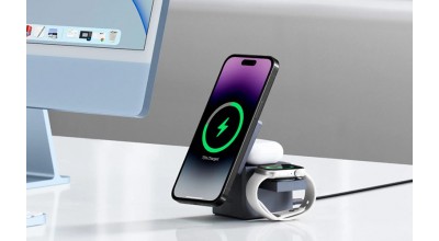 انکر از شارژر سه کاره Cube با پشتیبانی از MagSafe رونمایی کرد