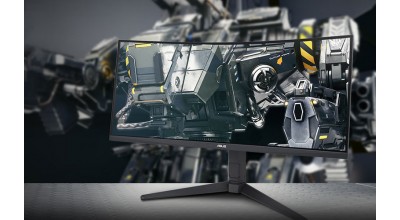 رفرش ریت 180 هرتز و درجه انحنای 1500R، مشخصات کلیدی مانیتور گیمینک جدید ایسوس از سری TUF