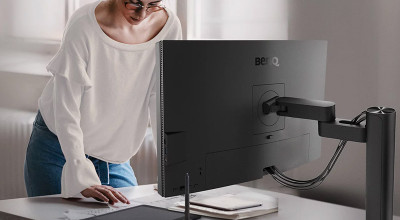جدیدترین مانیتور 4K بنکیو از سری DesignVue به سوییچ KVM مجهز است
