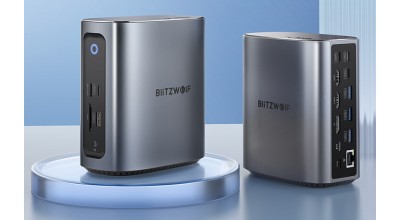 داک تایپ سی BlitzWolf BW-TH15 با 17 پورت به بازار معرفی شد