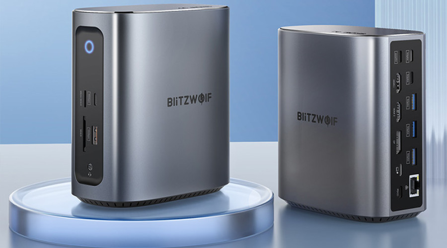 داک تایپ سی BlitzWolf BW-TH15 با 17 پورت به بازار معرفی شد داک تایپ سی BlitzWolf BW-TH15 با 17 پورت به بازار معرفی شد