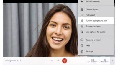 آموزش نحوه مات کردن بک گراند در هنگام چت تصویری در Google Meet