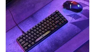 رونمایی کورسیر از ماوس گیمینگ Nightsabre و کیبورد مکانیکال K65 Pro Mini