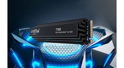 سرعت حافظه کروشیال T700 PCIe 5.0 SSD بدون هیت سینک در حد یک هارددیسک معمولی است!