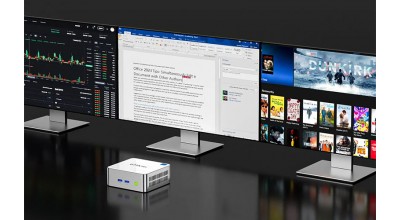 مینی کامپیوتر GMKtec NucBox M3 با پردازنده اینتل آلدر لیک سری H و پورت های متعدد معرفی شد
