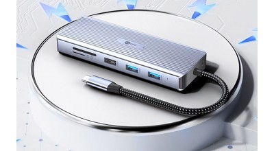 رونمایی لنوو از یک داک USB-C با 12 پورت در چین با قابلیت پشتیبانی از فست شارژ 100 وات