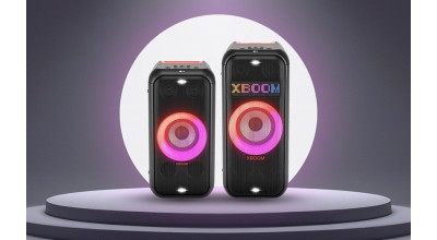 رونمایی ال جی از اسپیکرهای پرتابل ایستاده XL7 و XL5 از سری XBOOM
