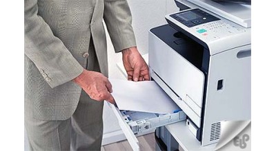 آموزش قرار دادن کاغذ در پرینترهای اچ پی hp