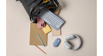 حدود 49 درصد از پلاستیک به کار رفته در ساخت کیبورد و ماوس وایرلس لاجیتک Pebble 2 بازیافتی بوده است!