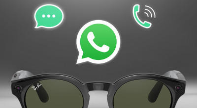 عینک هوشمند Ray-Ban Stories متا به قابلیت تماس و ارسال پیام در واتس اپ مجهز شده است