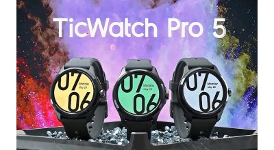 ساعت هوشمند موبوی TicWatch Pro 5 سرانجام با مجموعه ای از امکانات رده بالا به بازار آمد