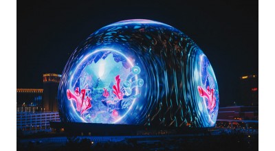 کره شگفت انگیز MSG Sphere، شاهکار مهندسی در لاس وگاس
