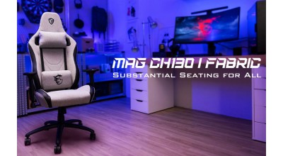 جلوگیری از آسیب های جدی با صندلی گیمینگ MAG CH130 I FABRIC ام اس آی!