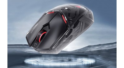 ماوس گیمینگ Nubia Red Devil با طراحی ترنسپرنت و دقت 26000dpi معرفی شد