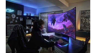 مانیتور گیمینگ SAMSUNG ODYSSEY Ark، اوج کیفیت صدا و تصویر!