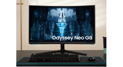 مانیتور گیمینگ سامسونگ Odyssey Neo G8 با رزولوشن 4K و رفرش ریت 240 هرتز به بازار می آید