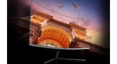 SAMSUNG U32R590CWN، یک مانیتور همه چیز تمام برای گیمرهای نیمه حرفه ای و مصارف عادی!