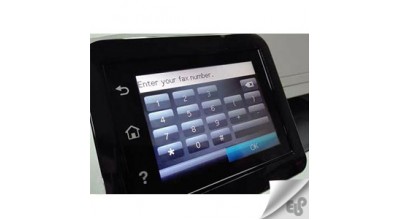 راه اندازی و تنظیمات اولیه فکس در پرینتر اچ پی HP