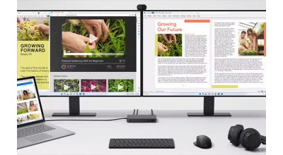 با Surface Thunderbolt 4 Dock، قدرتمندترین داک مایکروسافت تا به امروز آشنا شوید