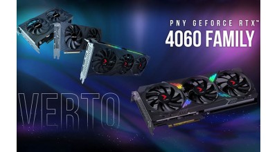شرکت PNY کارت گرافیک های سری VERTO خود را با مدل های RTX 4060 توسعه خواهد داد
