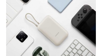 پاوربانک جیبی جدید شیائومی با ظرفیت 10000mAh و کابل همراه عرضه شد