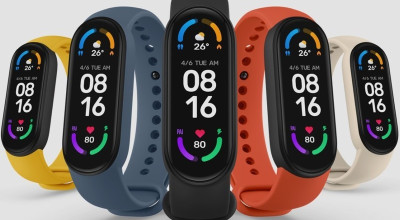 از ردیاب ورزشی جدید شیائومی Mi Smart Band 6 رونمایی شد