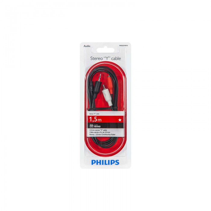 کابل تبدیل AUX به 2RCA فیلیپس Philips SWA2527 طول 1.5 متر