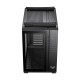 کیس ایسوس TUF Gaming GT502 از نوع Mid Tower و دارای پنل شیشه ای (جلو و چپ) است