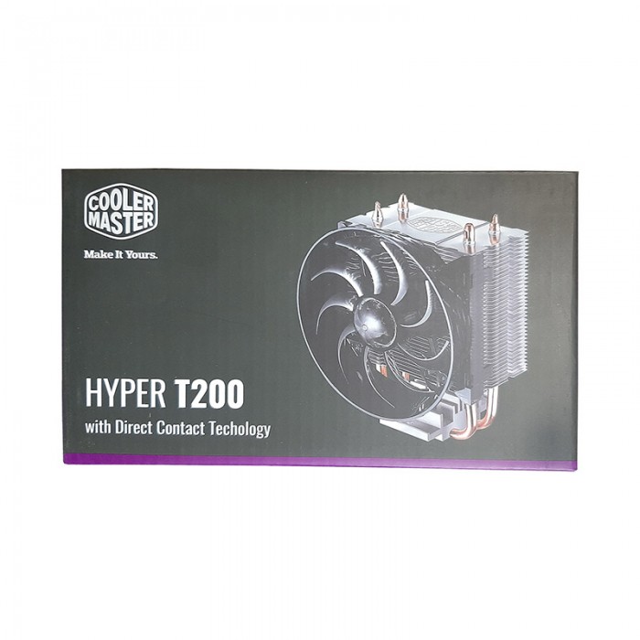 فن سی پی یو کولر مستر Hyper T200 از قابلیت تنظیم سرعت چرخش بین 800 تا 2200 دور در دقیقه برخوردار است.