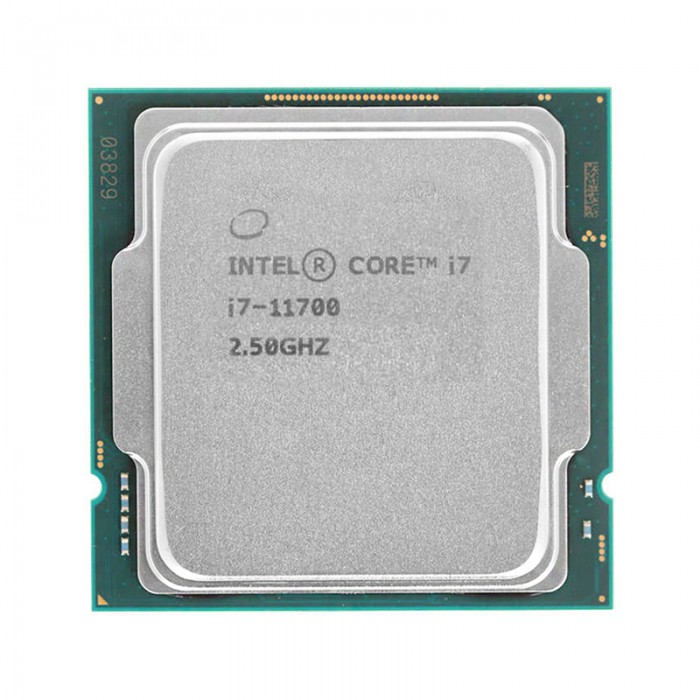 پردازنده اینتل مدل Core i7-11700 باکس به 8 هسته مجهز است و از توان پردازشی بالایی بهره می برد.