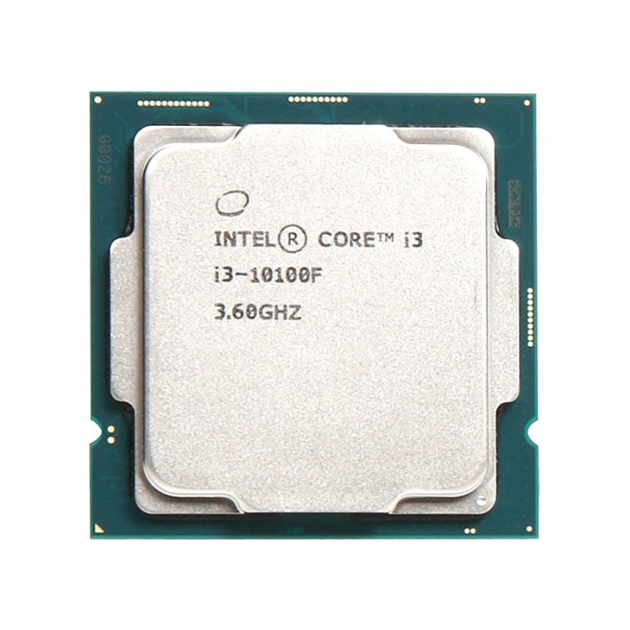 سی پی یو کامپیوتر اینتل مدل Core i3-10100F تری مجهز به 4 هسته است و با مادربردهای میان رده سازگار دارد.